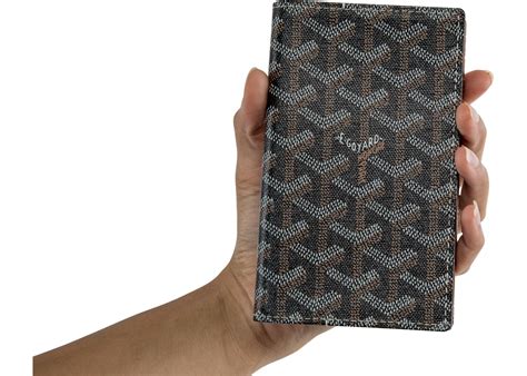 how much is goyard passport holder|goyard passport holder black.